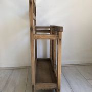 Antique wooden umbrella stand