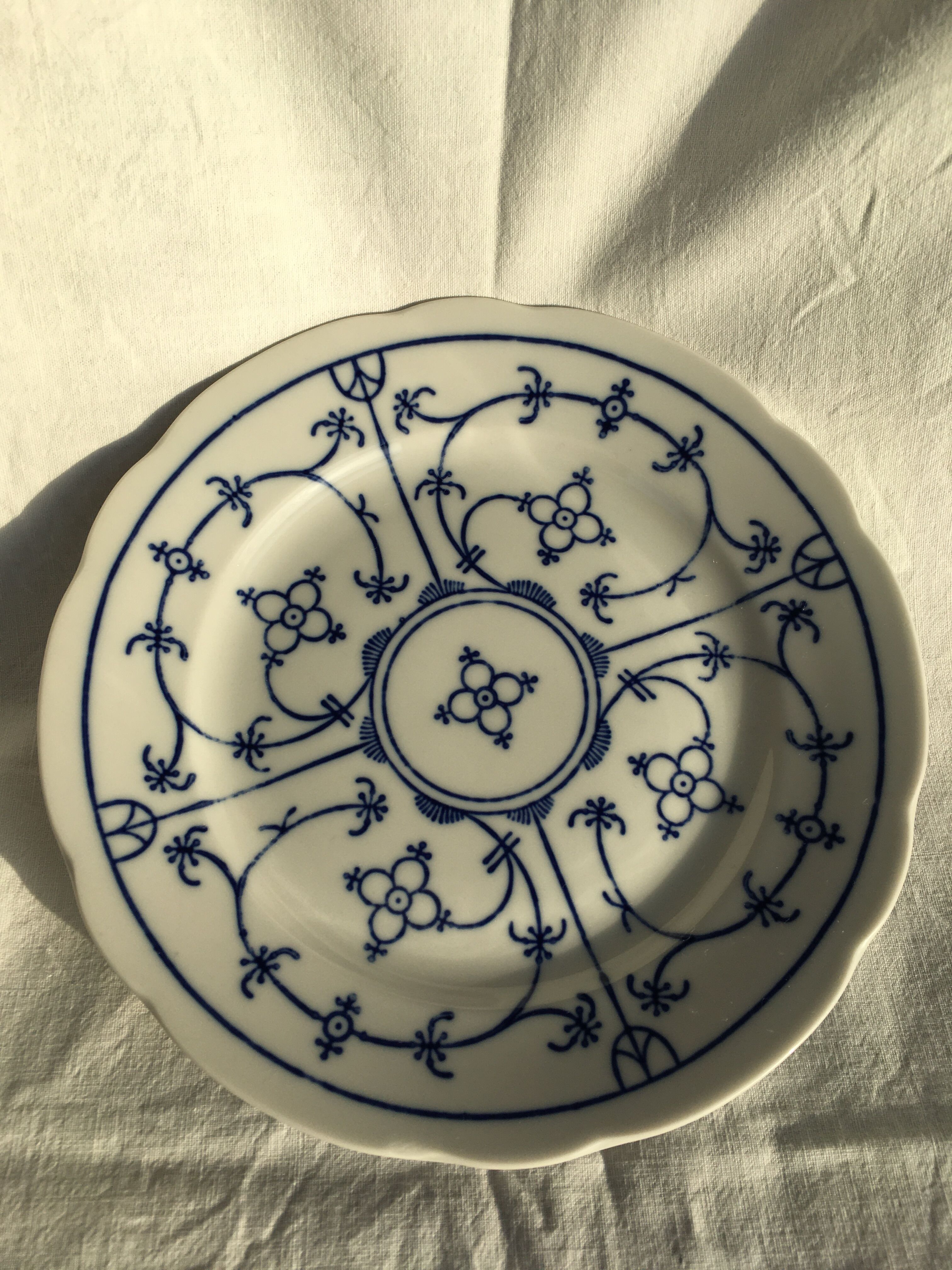 porcelain presentation plate Winterling Schwarzenbach Bavaria