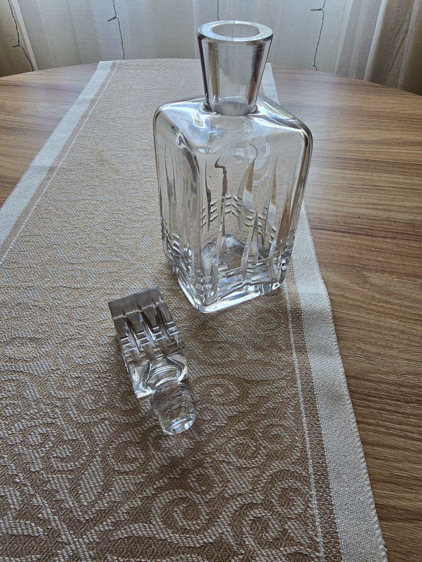 Crystal carafe