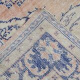 9x12 Pale Red & Blue Vintage Persian Rug, 275x353Cm