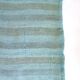 Blue hemp carpet of Turkish origin, 150 x 195 cm.