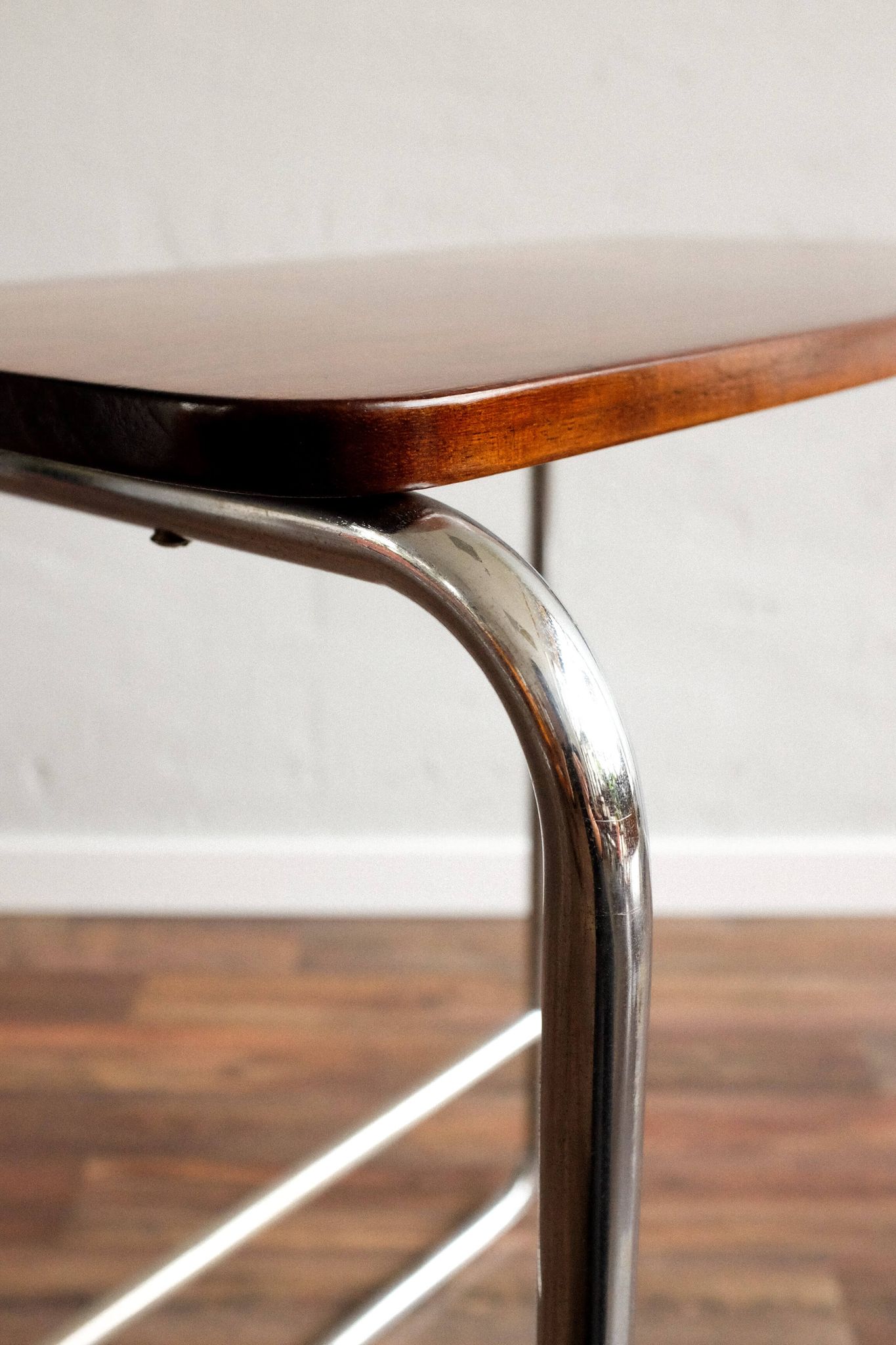 Bauhaus Style Side Table made by Kovona Czechoslovakia,