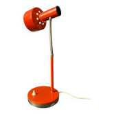 Lampe de bureau orange Hustadt Leuchten du milieu du siècle