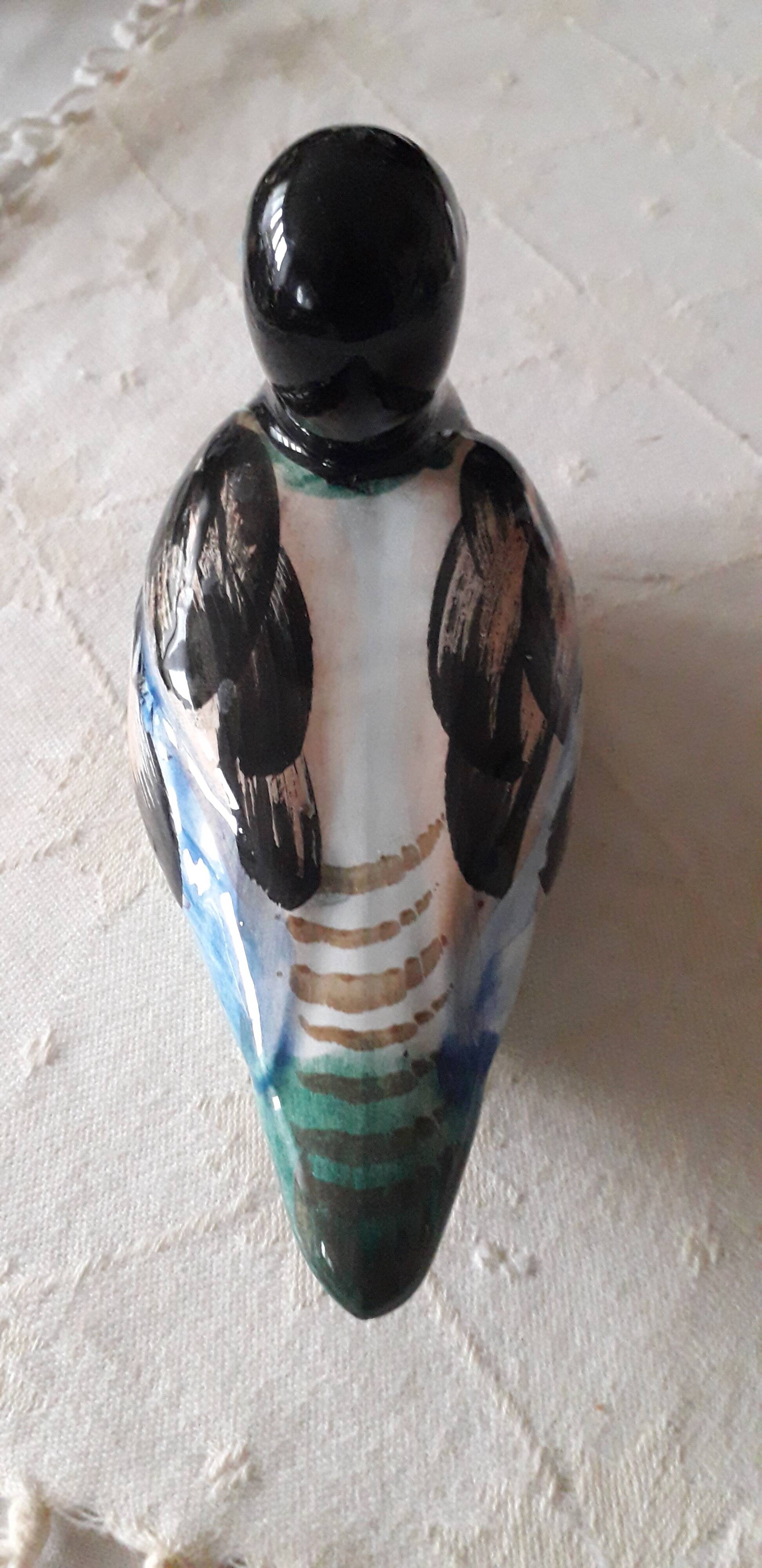 Vintage ceramic duck