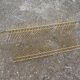 45-tower vintage gold metal vinyl holder