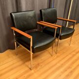 A pair of armchairs from the 1960s