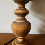 Lampe en bois