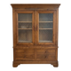 Handcrafted walnut wood bookshelf