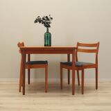 Teak table, Danish design, 1970s, production: Denmark