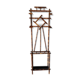 Antique bamboo cloakroom