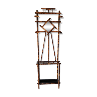 Antique bamboo cloakroom