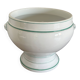 Jardinière ancienne en porcelaine Haviland Limoges – décor vert
