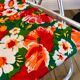 Paire de chaises de camping à fleurs vitaminées 70