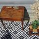 vintage desk with storage