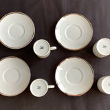 Set of 4 cups and 4 saucers Thomas Germany