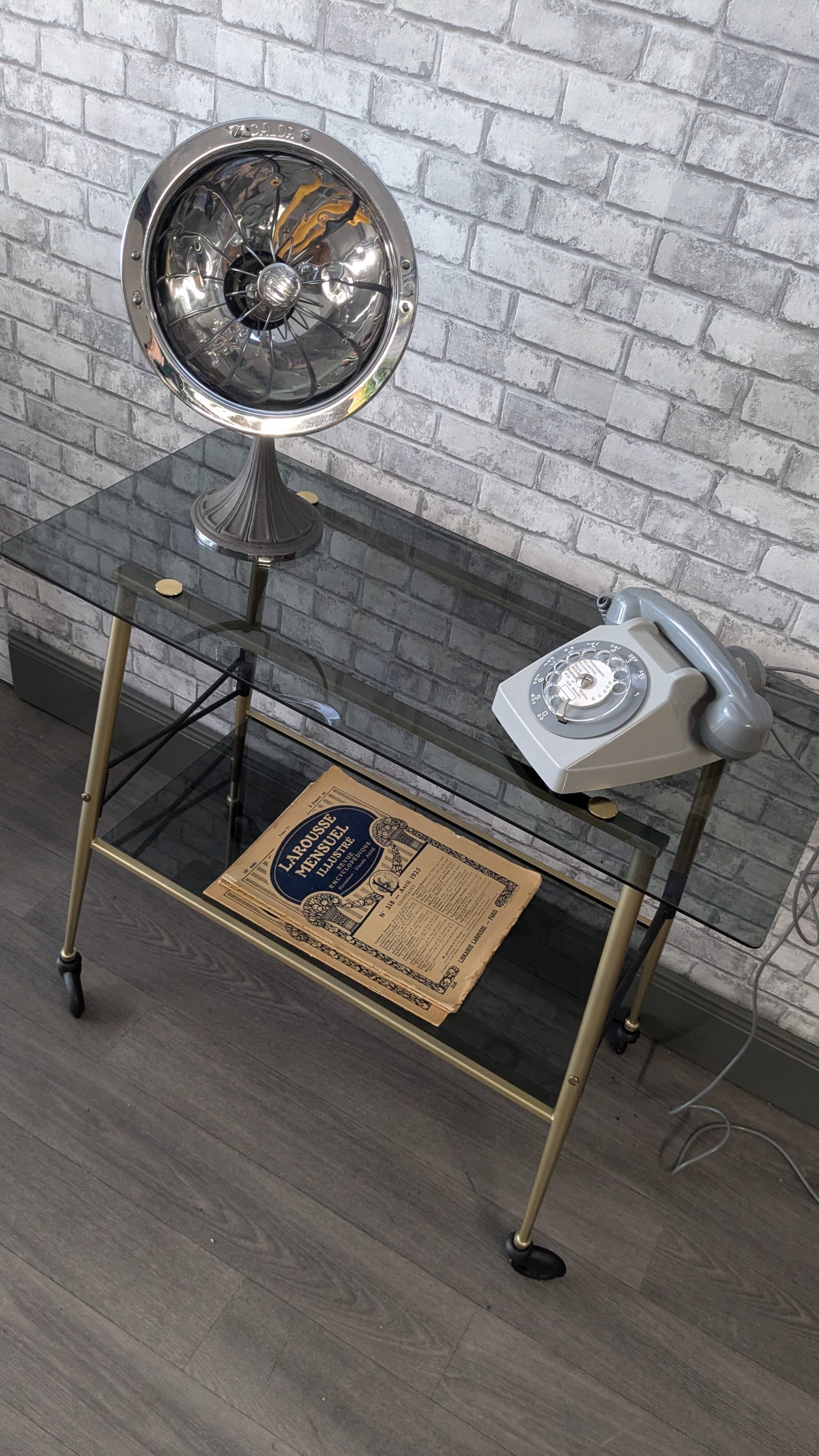 Vintage smoked saddle 70'