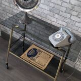 Vintage smoked saddle 70'