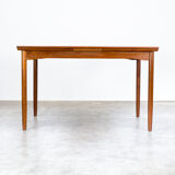 60s Danish teak dining table extandable for Randers Møbelfabrik