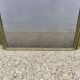 Fire screen, spark guard for fireplace "made in Italy" 3 panels in brass 70