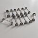 Set of 12 solid silver knife holders