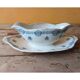 Sauceboat ironstone 1900 - Sarreguemines earthenware Adria series