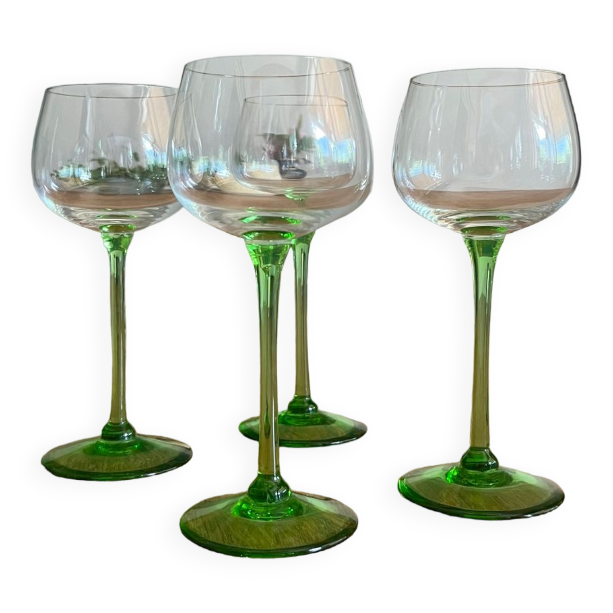 Alsatian wine glasses