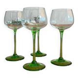 Alsatian wine glasses