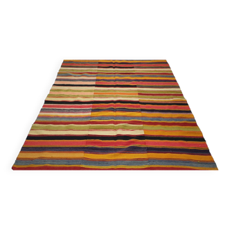 Turkish kilim rug, 228x159 cm, MYK-885