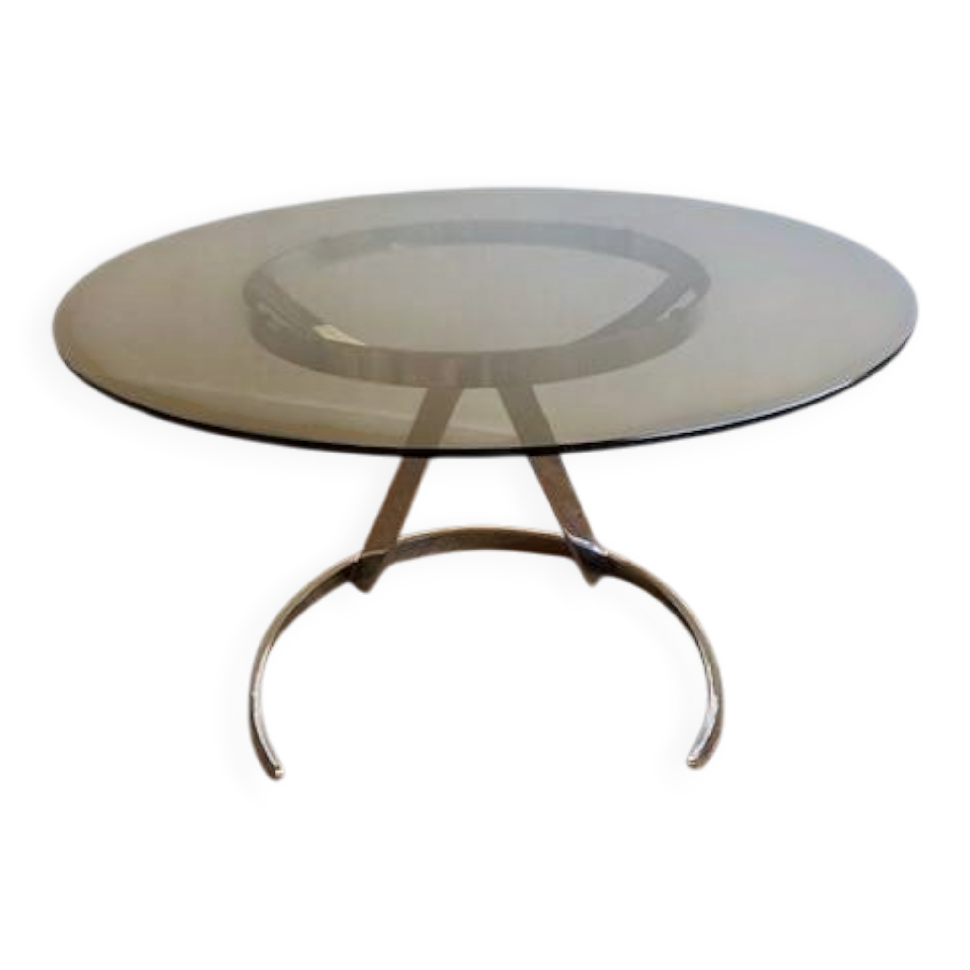 1970s chrome design table