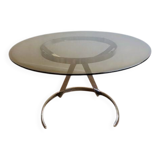 1970s chrome design table