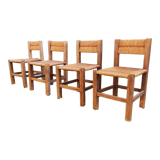 Vintage brutalist chairs 1950