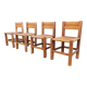 Vintage brutalist chairs 1950