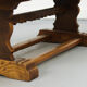 Table basse en chêne de style ferme rustique