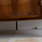 Vintage wardrobe with compass feet