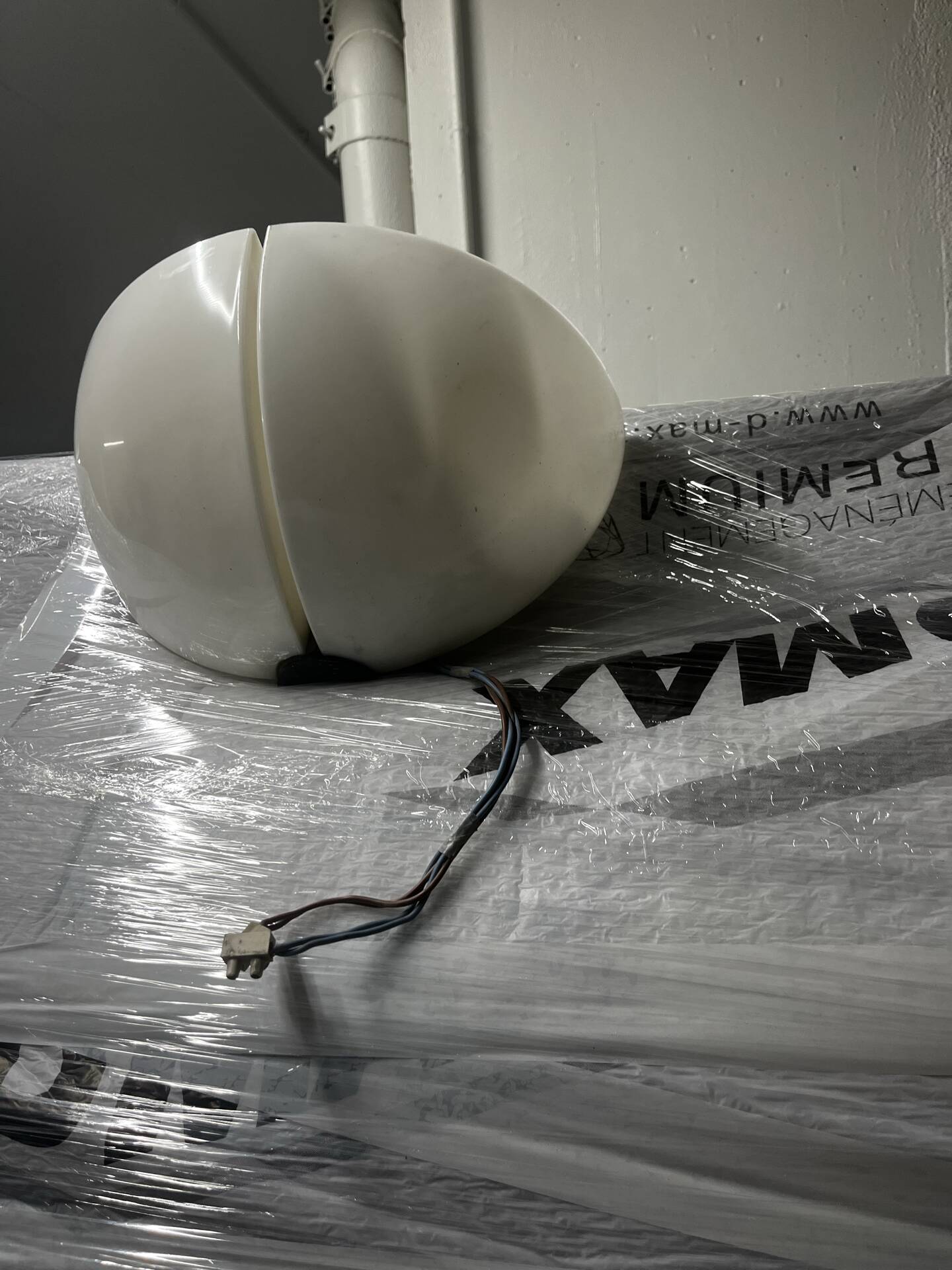 Stilnovo wall lamp by Danilo and Corrado Aroldi Model Spicchio Italy 1