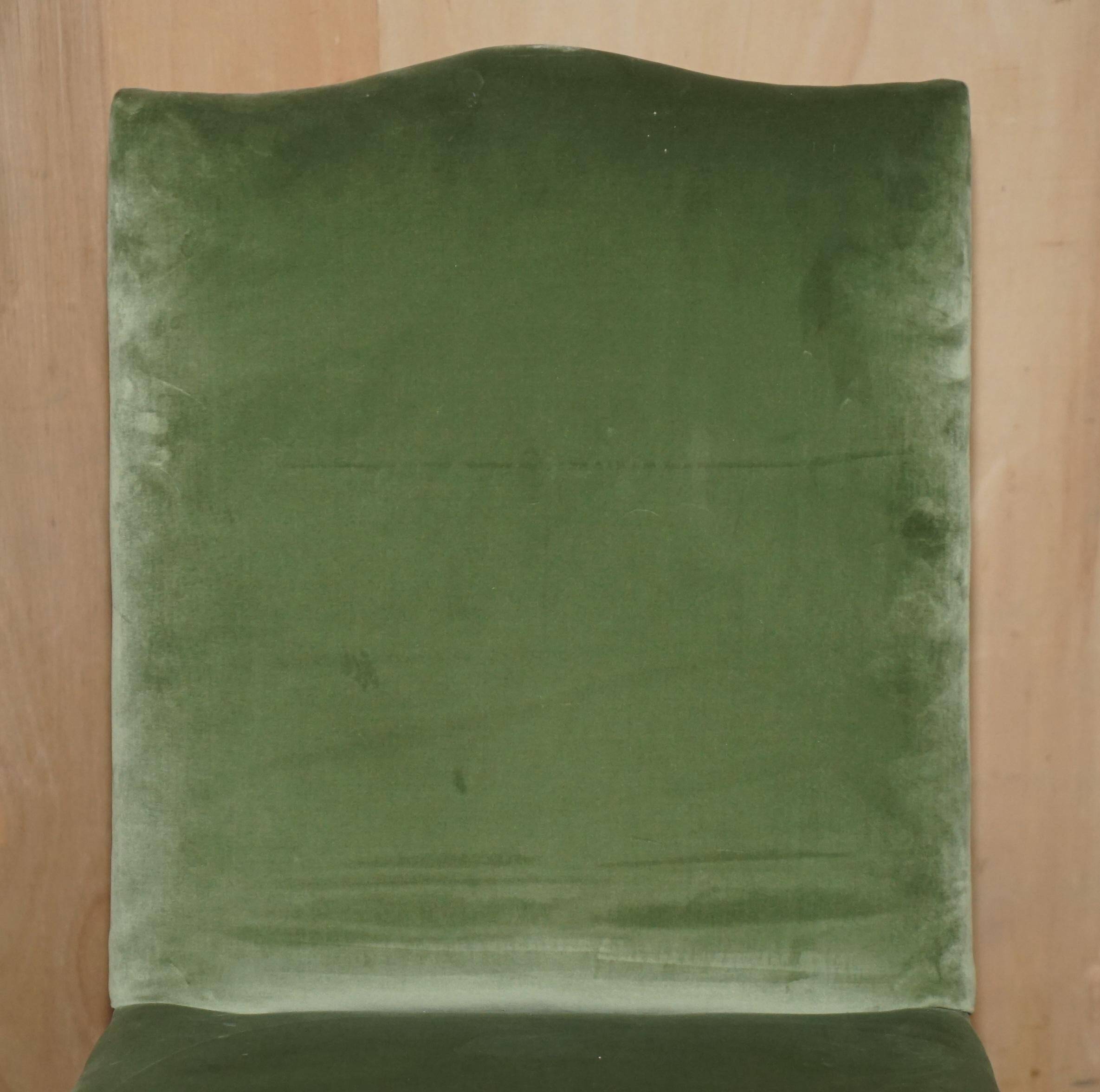 Pair of finely carved Victorian Thomas Chippendale accent chairs.