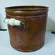 Gardening porcelain copper planter Nijhof