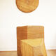 Vintage rattan and wicker storage box