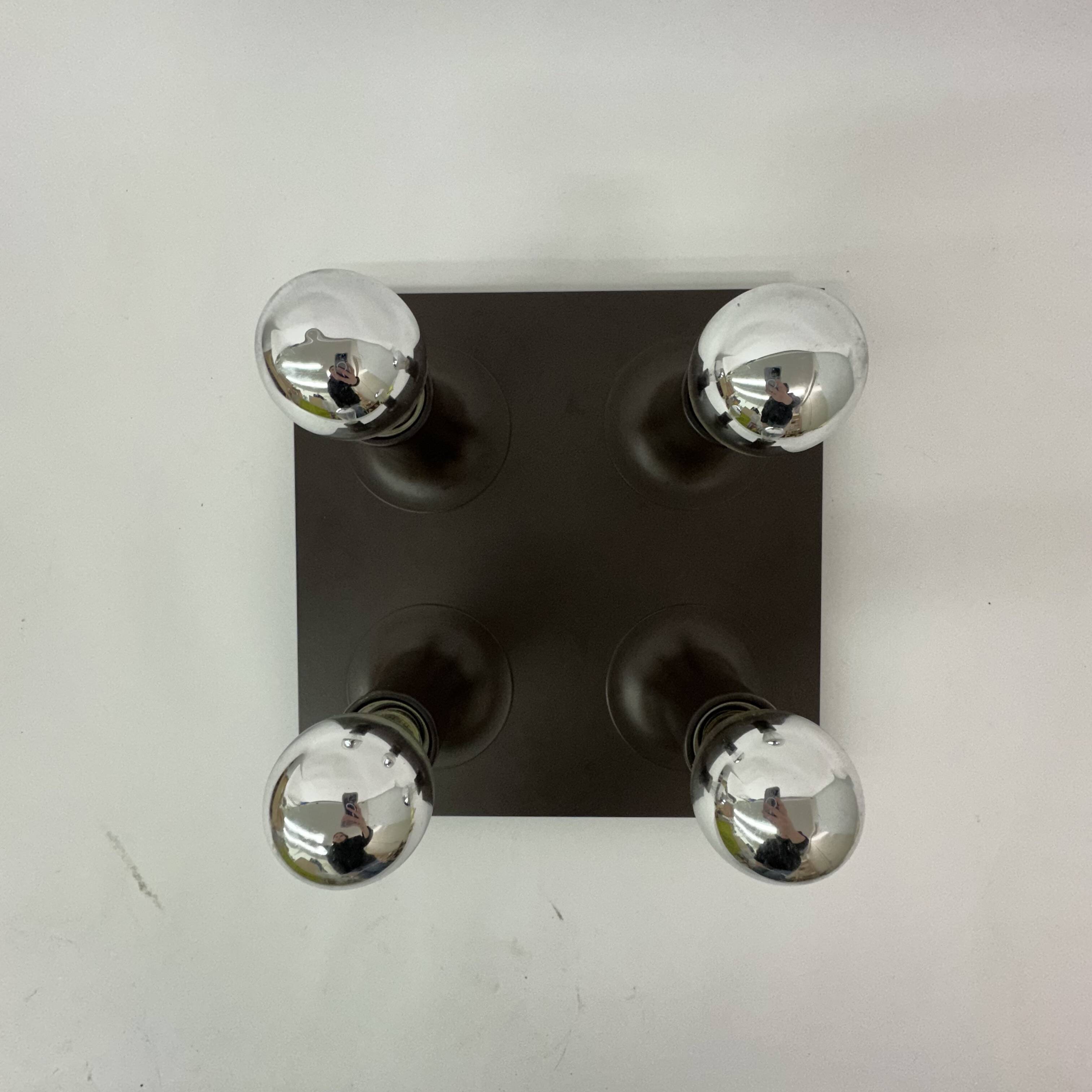 Mid-century space age wall lamp by Cosack Leuchten Germany , 1970’s