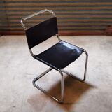 Chair S33 Marcel Breuer Thonet black leather