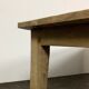 Massive oak dining table