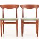 Pair of chairs - Denmark, 50s/60s