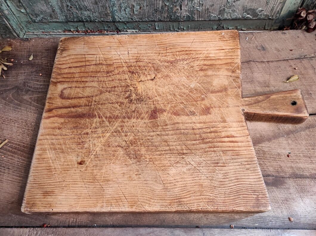 Planche à découper vintage en bois