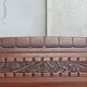 Art Deco coat rack in oak