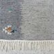 Ethnic Tribal Grey Berber Kilim Rug with Traditional Pattern