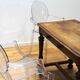 Paire de chaises Louis Ghost, Philippe Starck