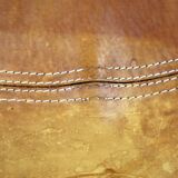 Dalvera  "Les Arc" Set of 2 Original Leather side chairs, 1960