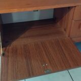 Small vintage Scandinavian teak sideboard