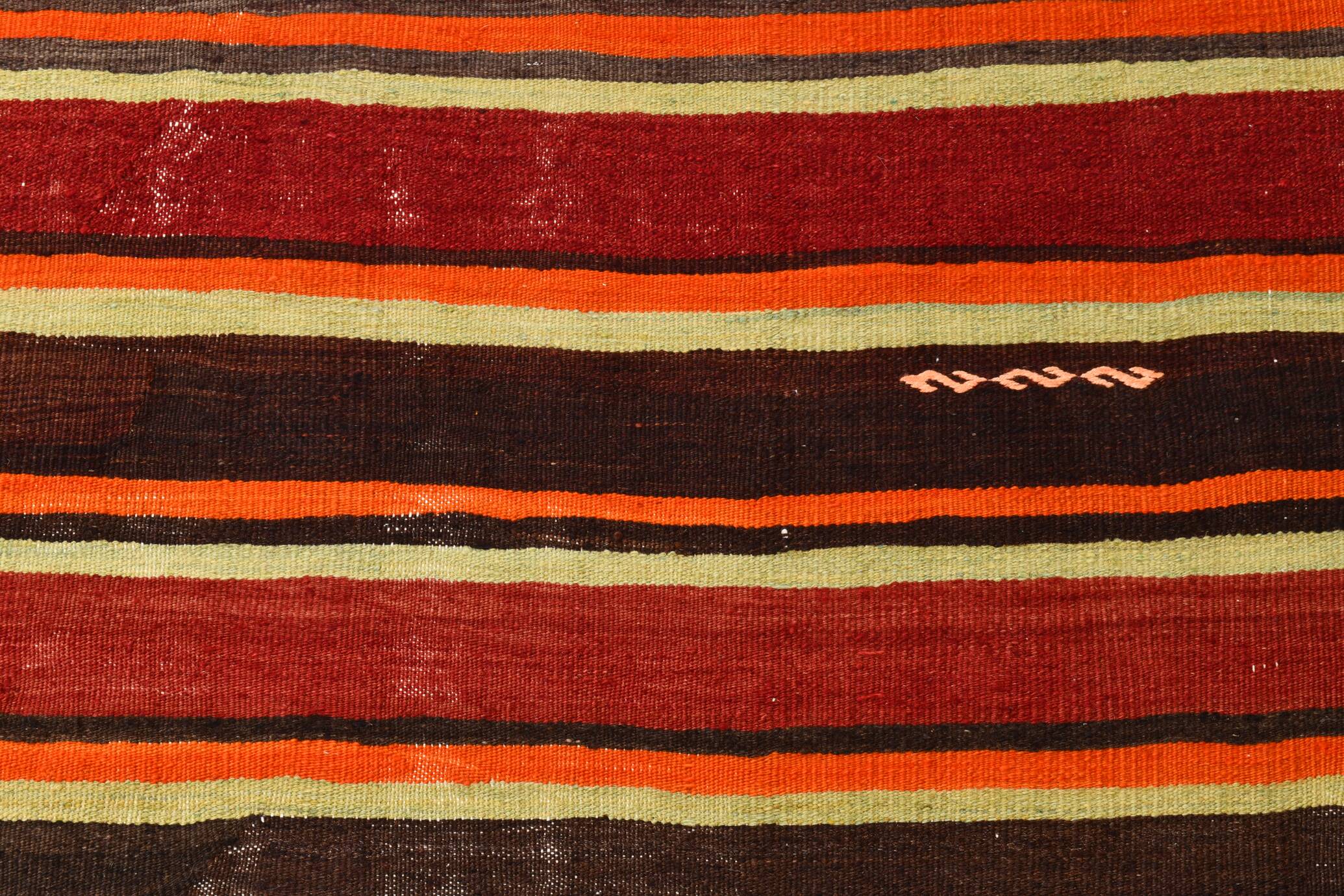 Turkish Kilim Rug, 191x274 Cm