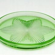 C1F Green Hydrangea Tray for Glasses No. 263